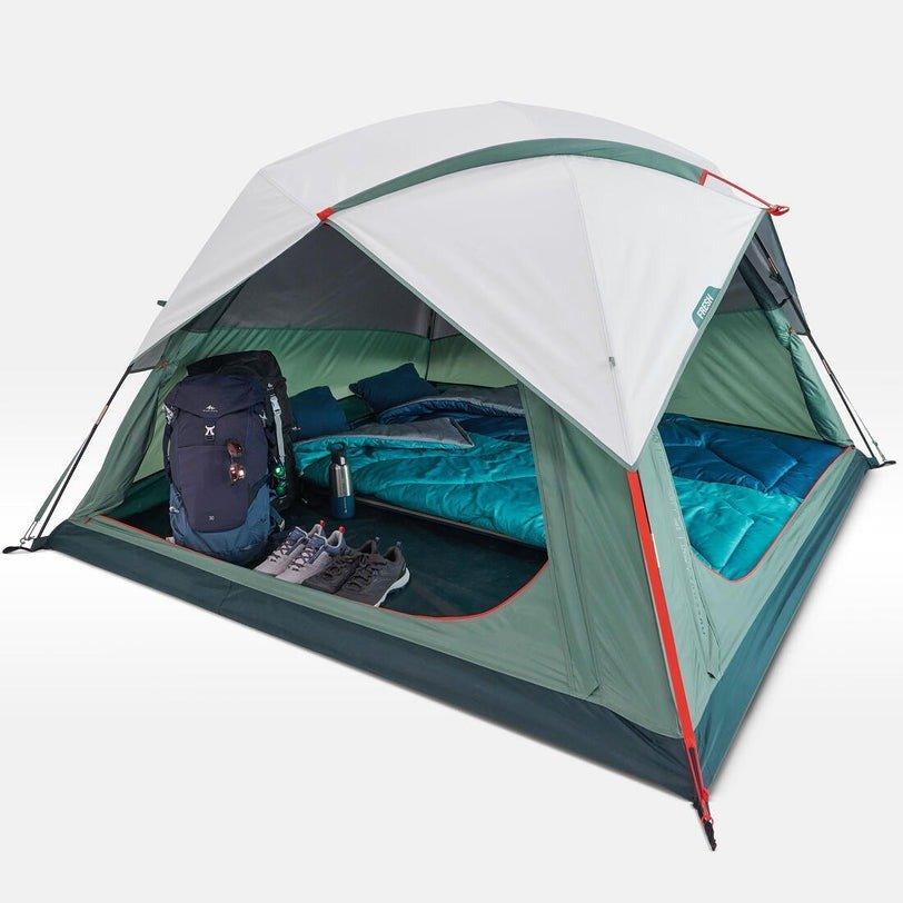YELLOW Camping Tent - MH100 Ultra Fresh - 3-Person, No Color, large image number 5