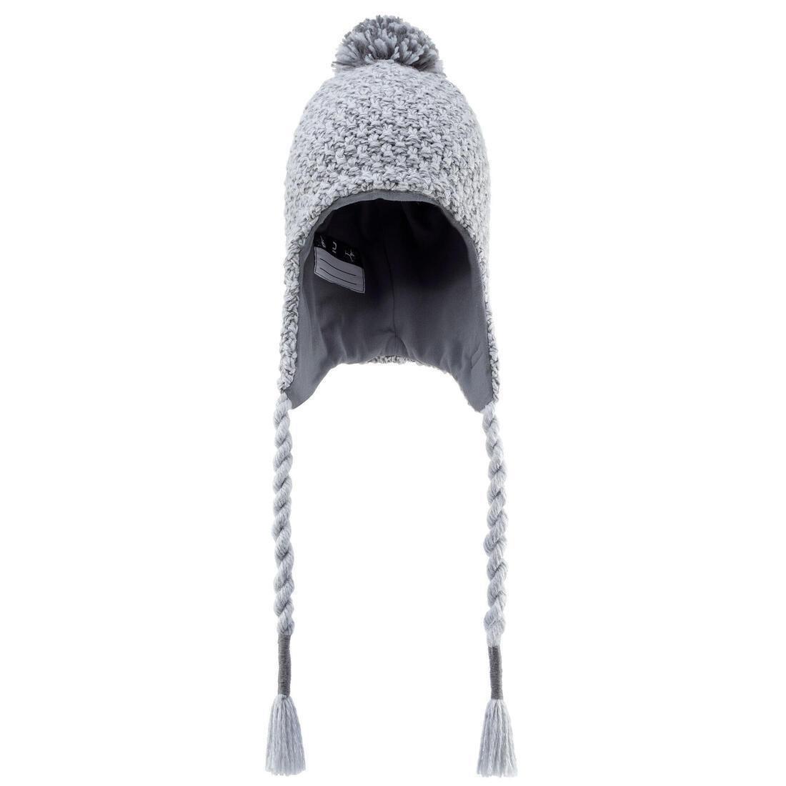 Kids' Timeless Peruvian Ski Hat, fluo crimson, No Color, large image number 8