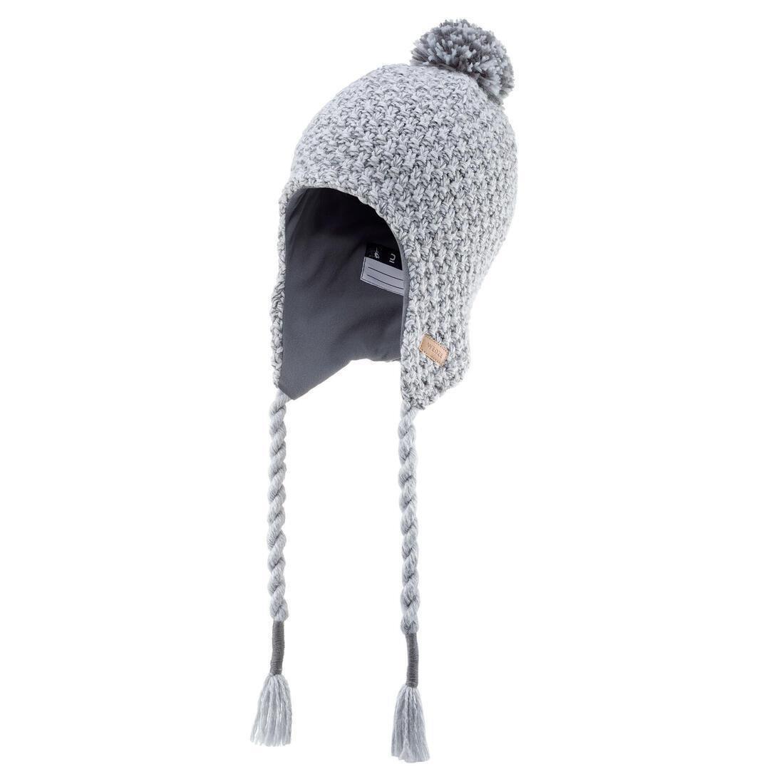 Kids' Timeless Peruvian Ski Hat, fluo crimson, No Color, large image number 9