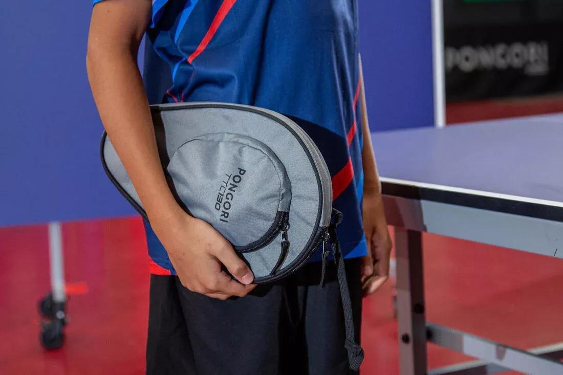 Table Tennis Bat Cover - Ttc 130, Black, 5401_000, medium