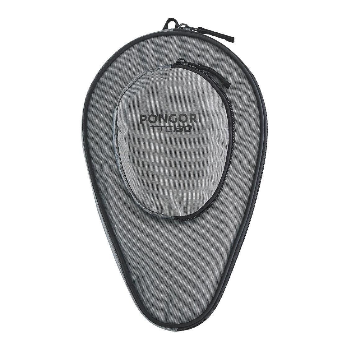Table Tennis Bat Cover Ttc 130, Grey, No Color, medium