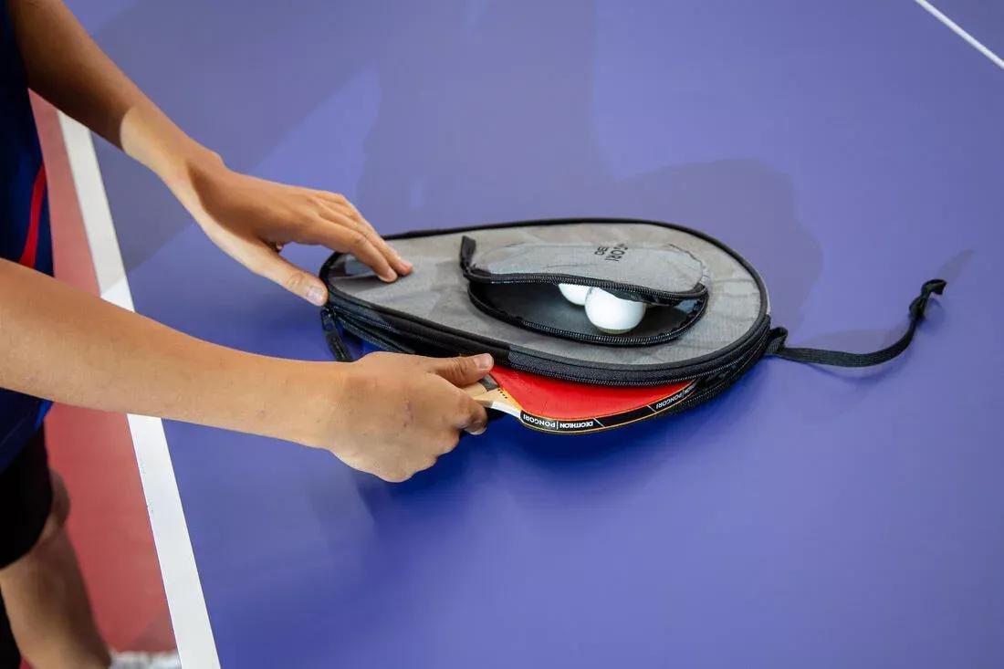 Table Tennis Bat Cover Ttc 130, Grey, No Color, large image number 6