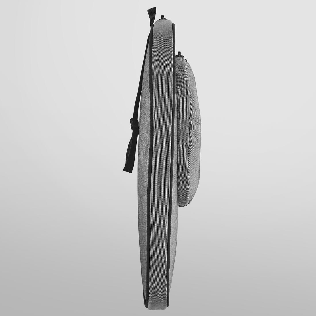 Table Tennis Bat Cover Ttc 130, Grey, No Color, medium