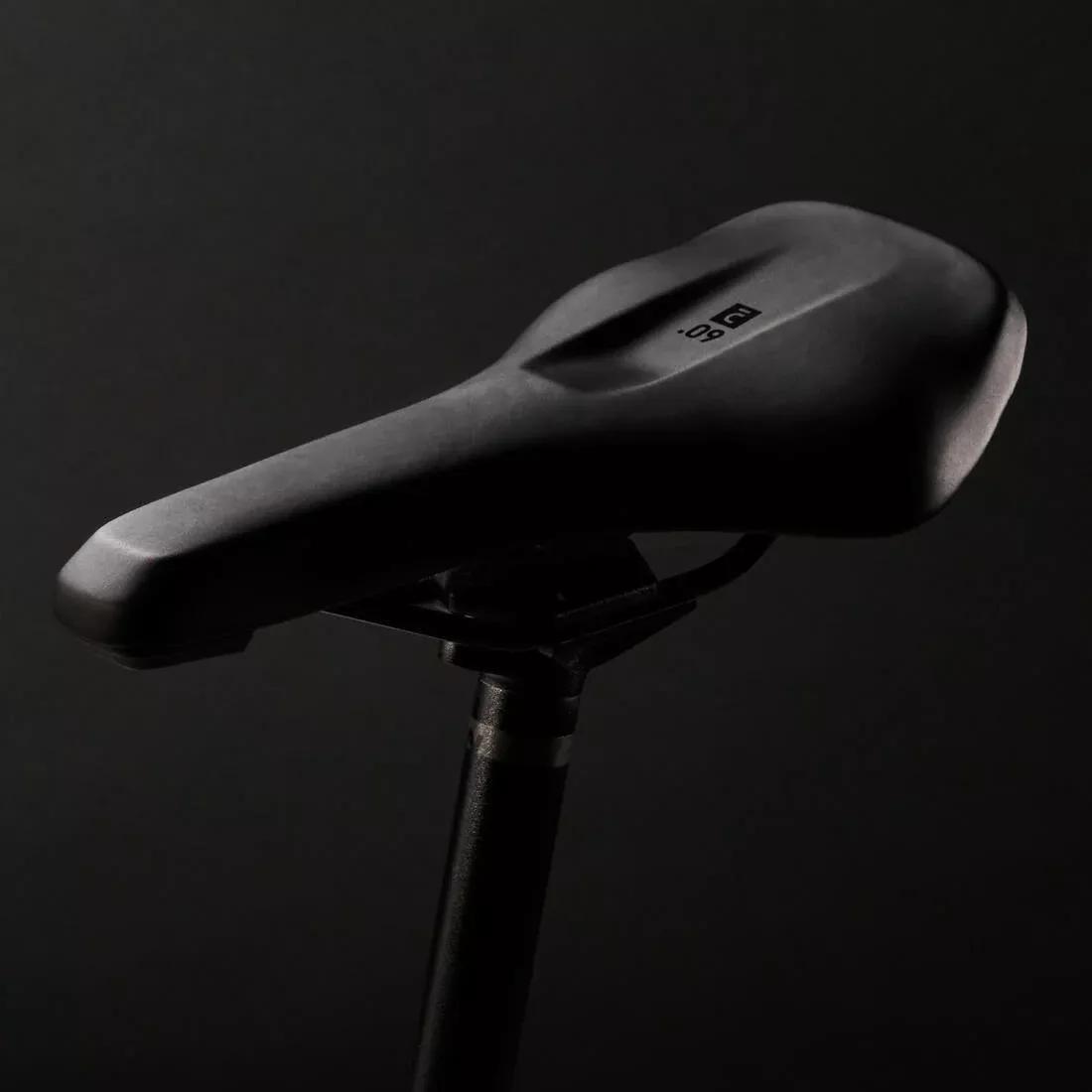 60 deg MD MTB / Trekking / Bike Saddle, Black, No Color, large image number 1