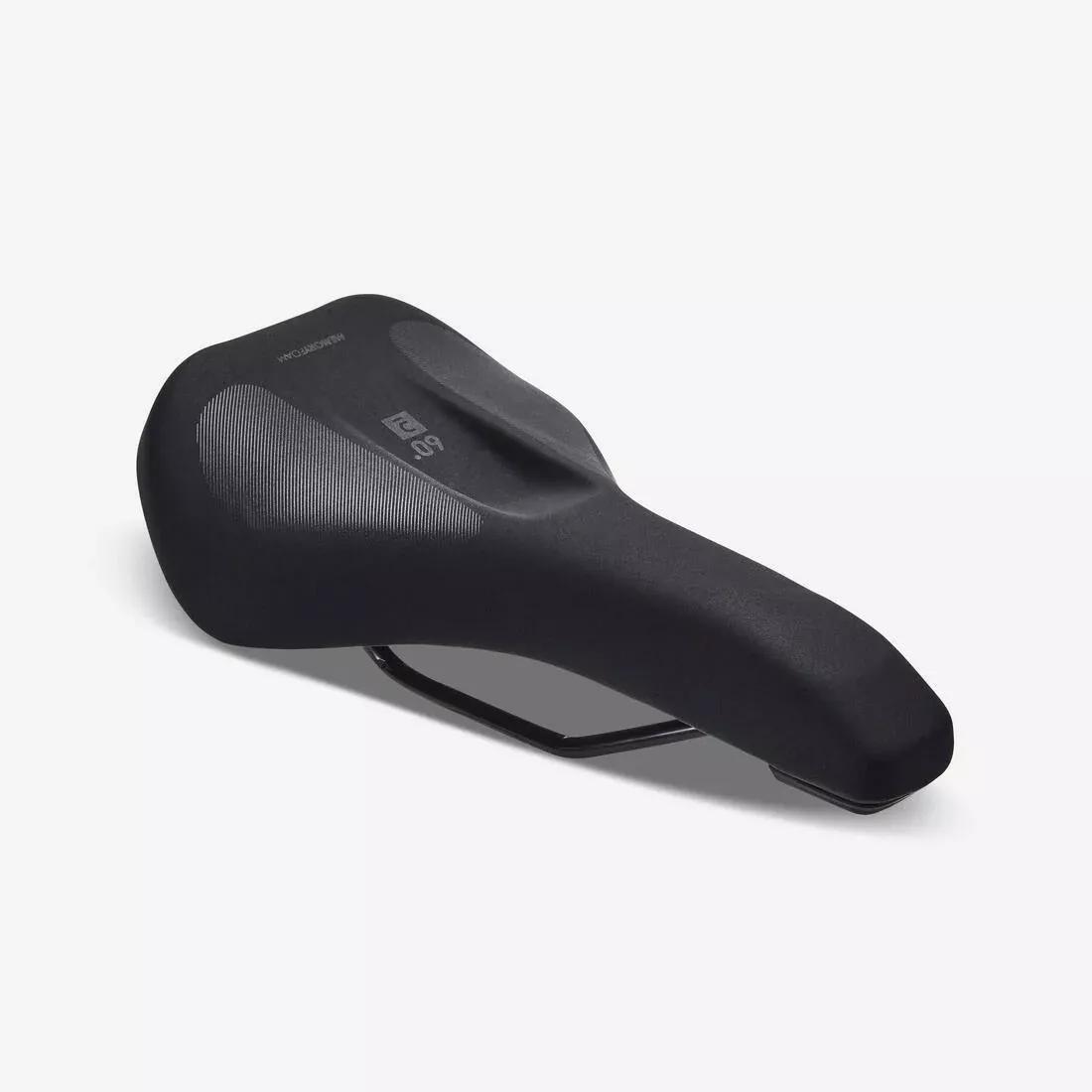 Sd Memory Foam 60 Trekking/City Bike Saddle, Black, No Color, large image number 0