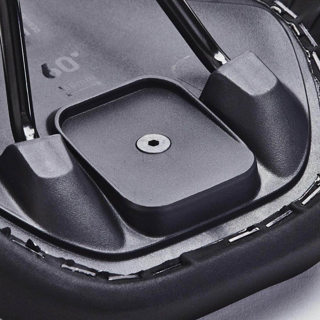 Sd Memory Foam 60 Trekking/City Bike Saddle, Black, No Color, large image number 7