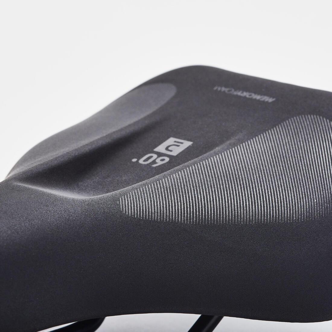Sd Memory Foam 60 Trekking/City Bike Saddle, Black, No Color, large image number 9