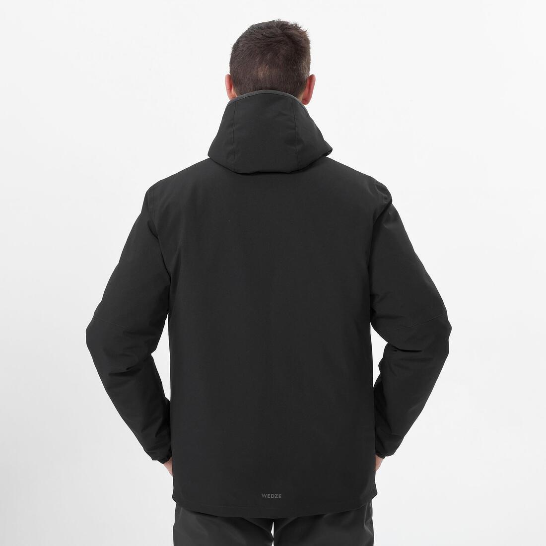 Men Ski Jacket - 100, Black, , large image number 4