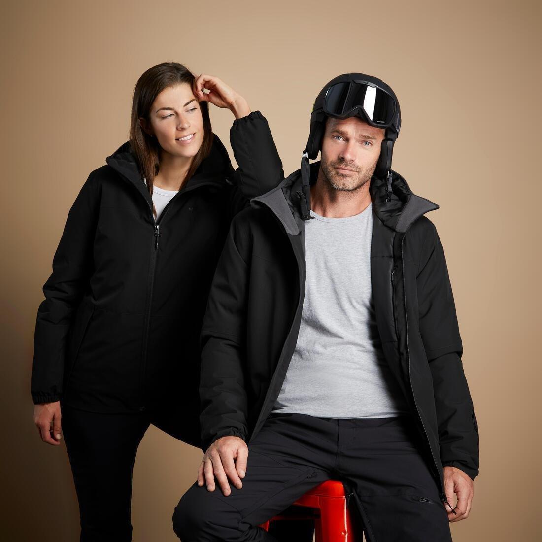 Men Ski Jacket - 100, Black, , large image number 14
