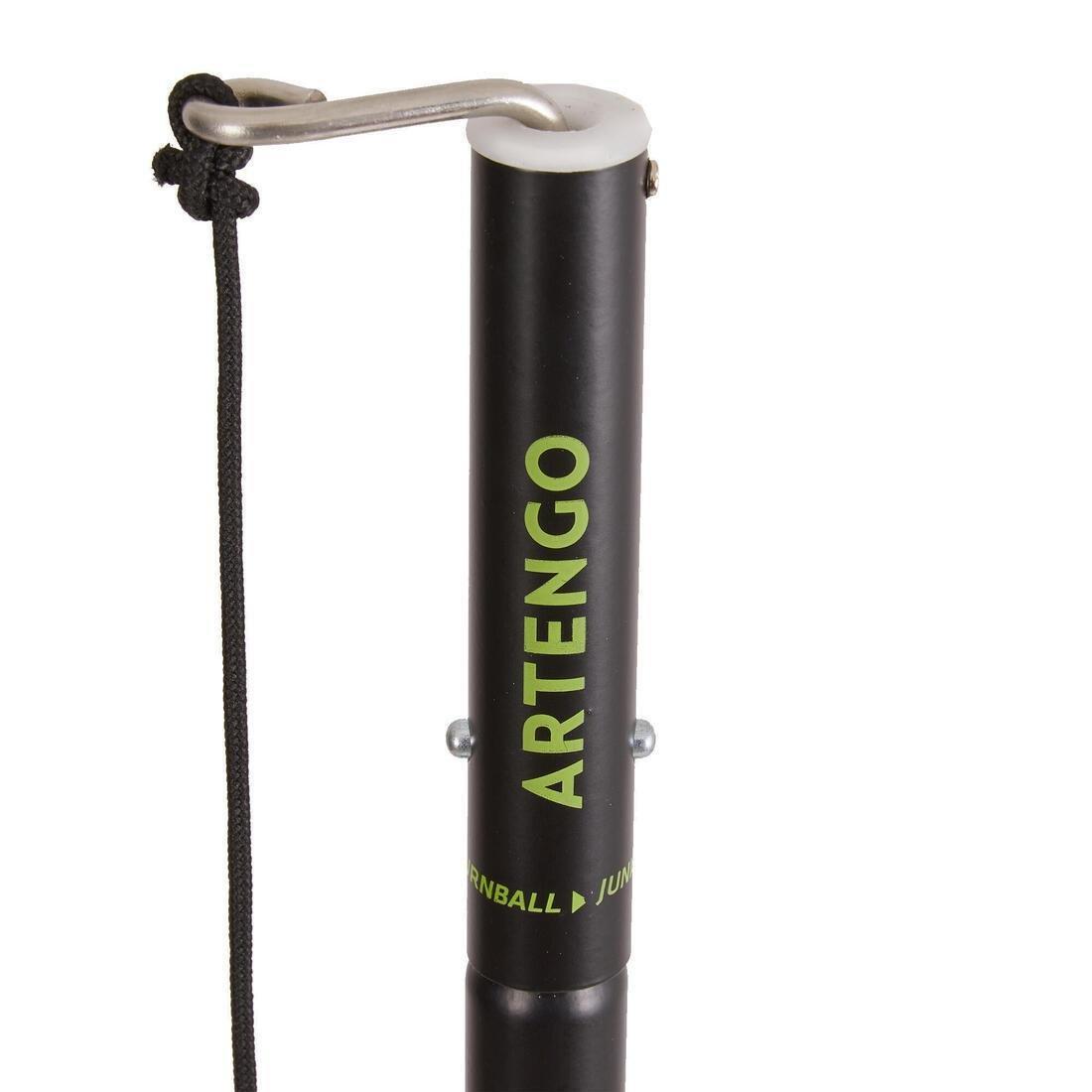 Speedball Set Turnball (1 post, 2 rackets, and 1 ball), Black/Yellow, No Color, medium