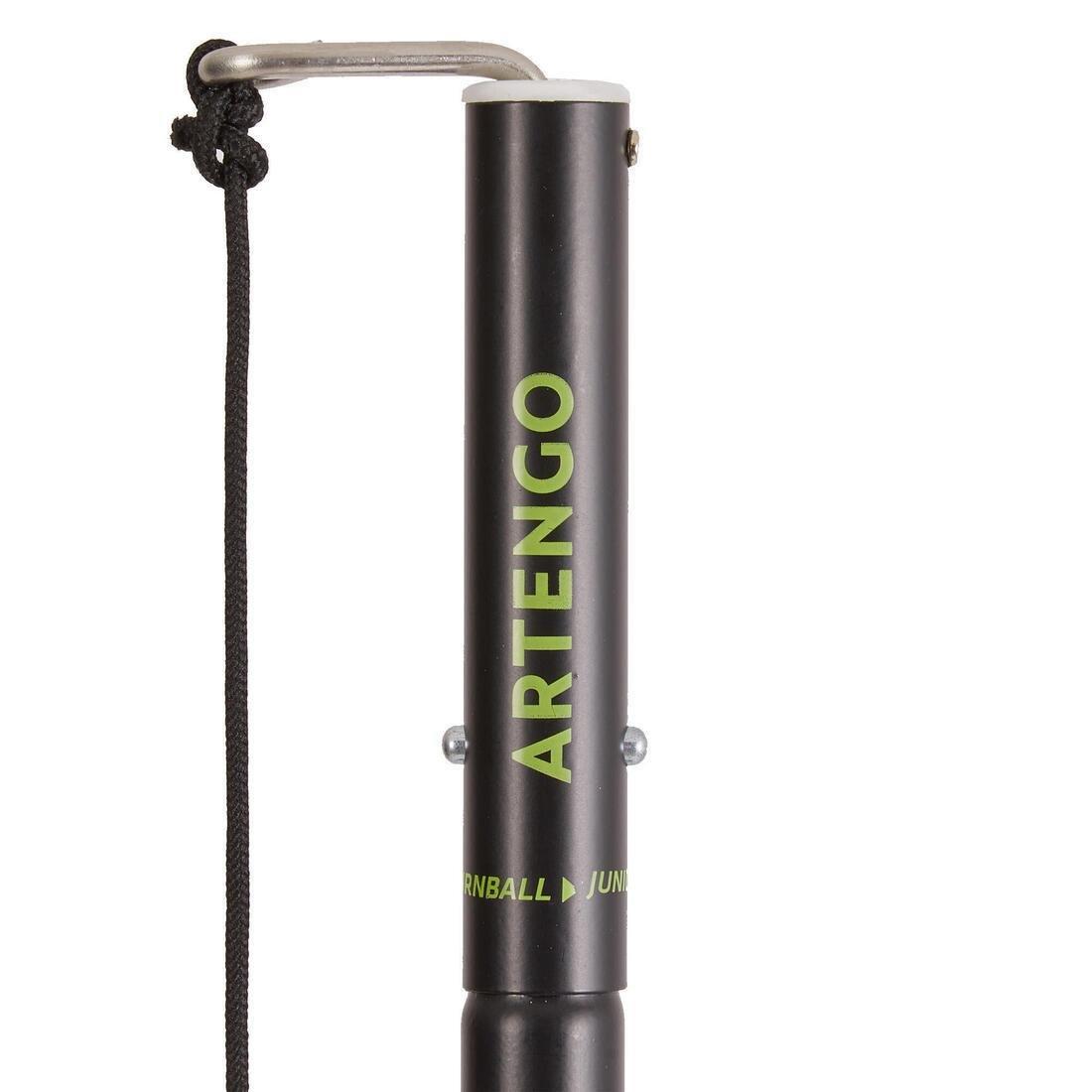 Speedball Set Turnball (1 post, 2 rackets, and 1 ball), Black/Yellow, No Color, large image number 4