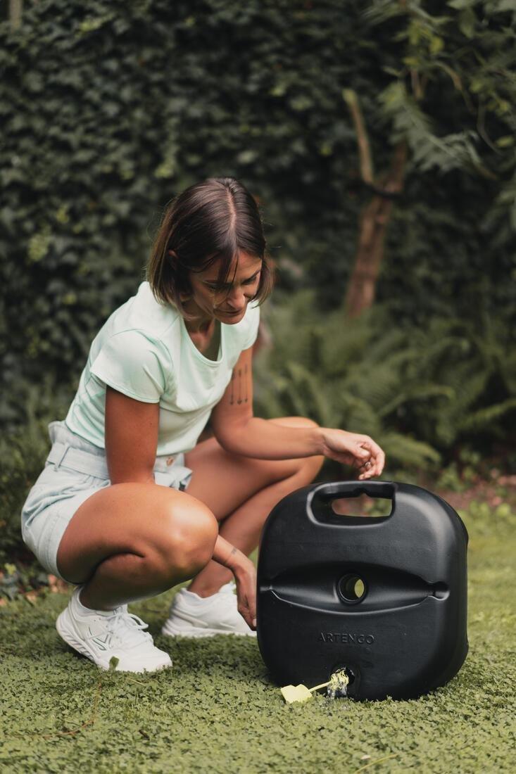 Speedball Set Turnball (1 post, 2 rackets, and 1 ball), Black/Yellow, No Color, large image number 12