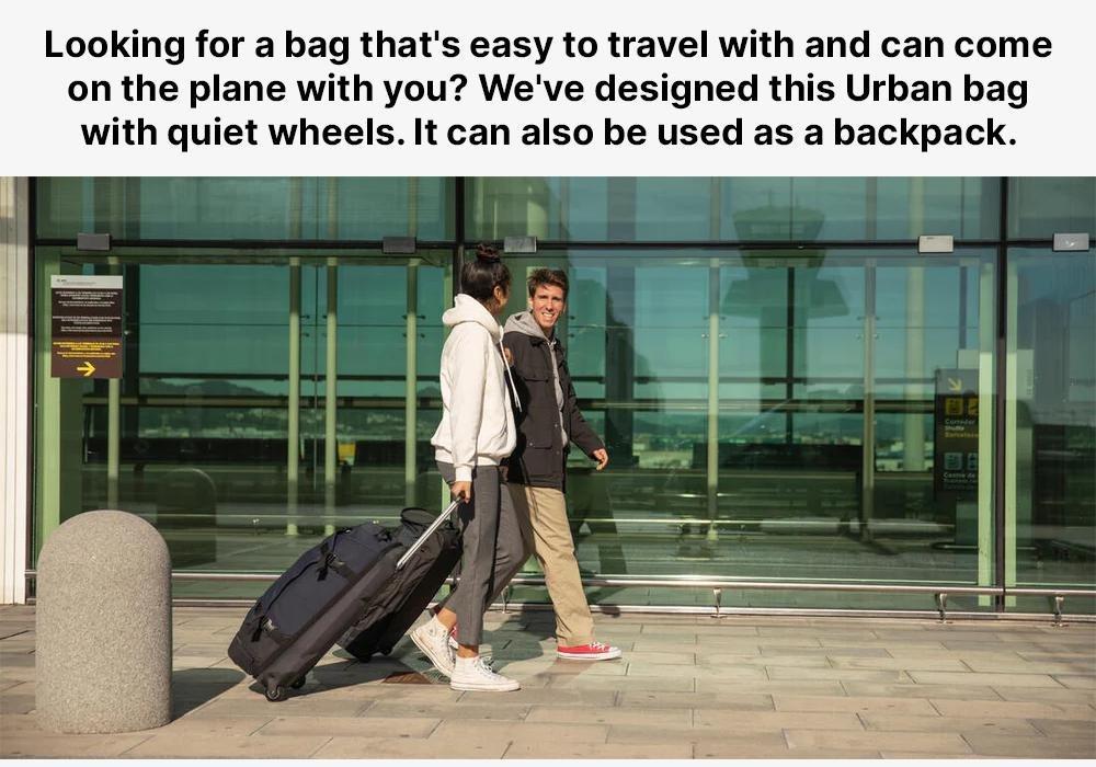 Suitcase Urban - 30L, Grey, No Color, medium