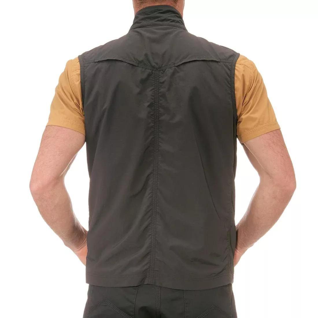 Men's Multi-Pocket Travel Gilet, Grey, , large image number 9