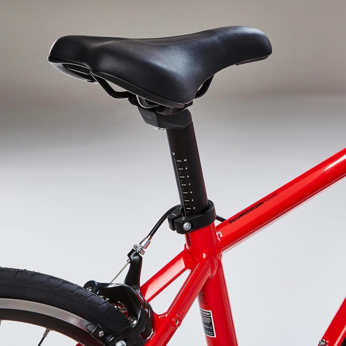 Kids 26-Inch Road Bike Ages 9-12 Triban 100, Red, No Color, large image number 6
