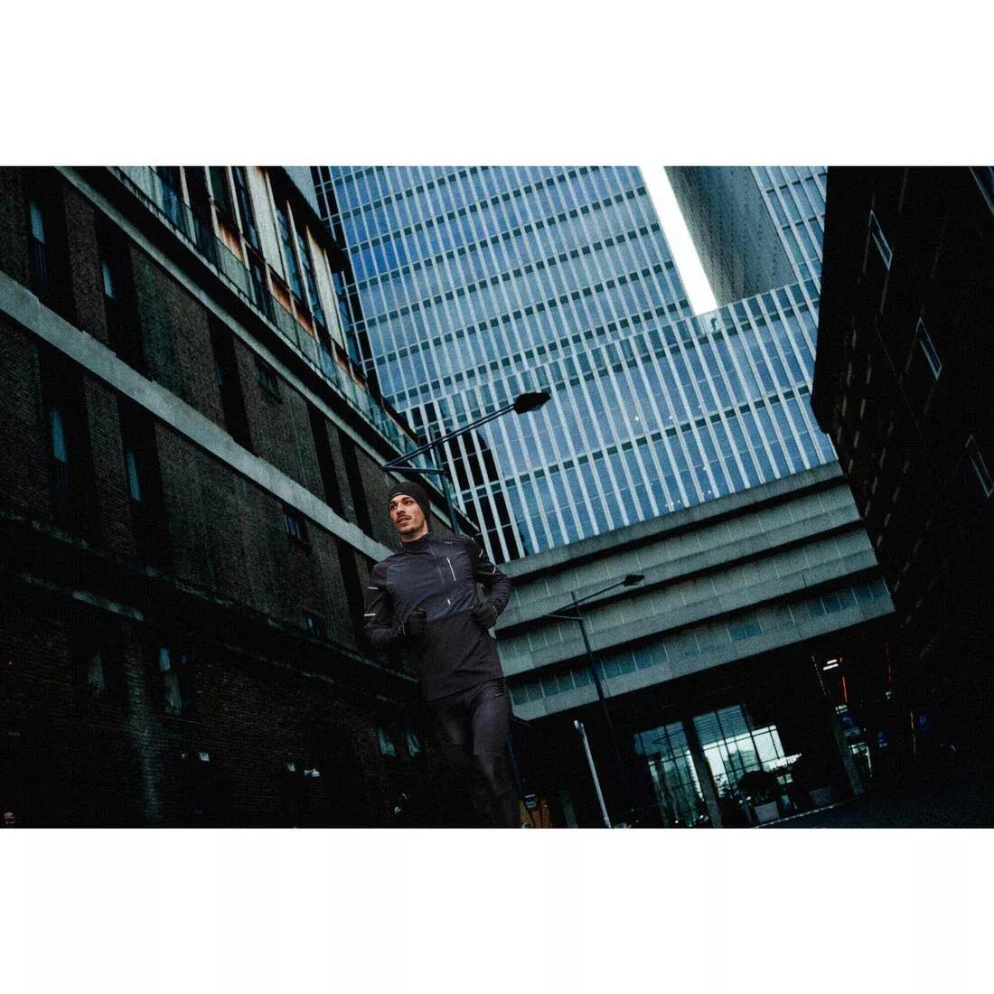 Men's Ls Winter Running Shirt - Warm Light, Black, 5401_000, large image number 10