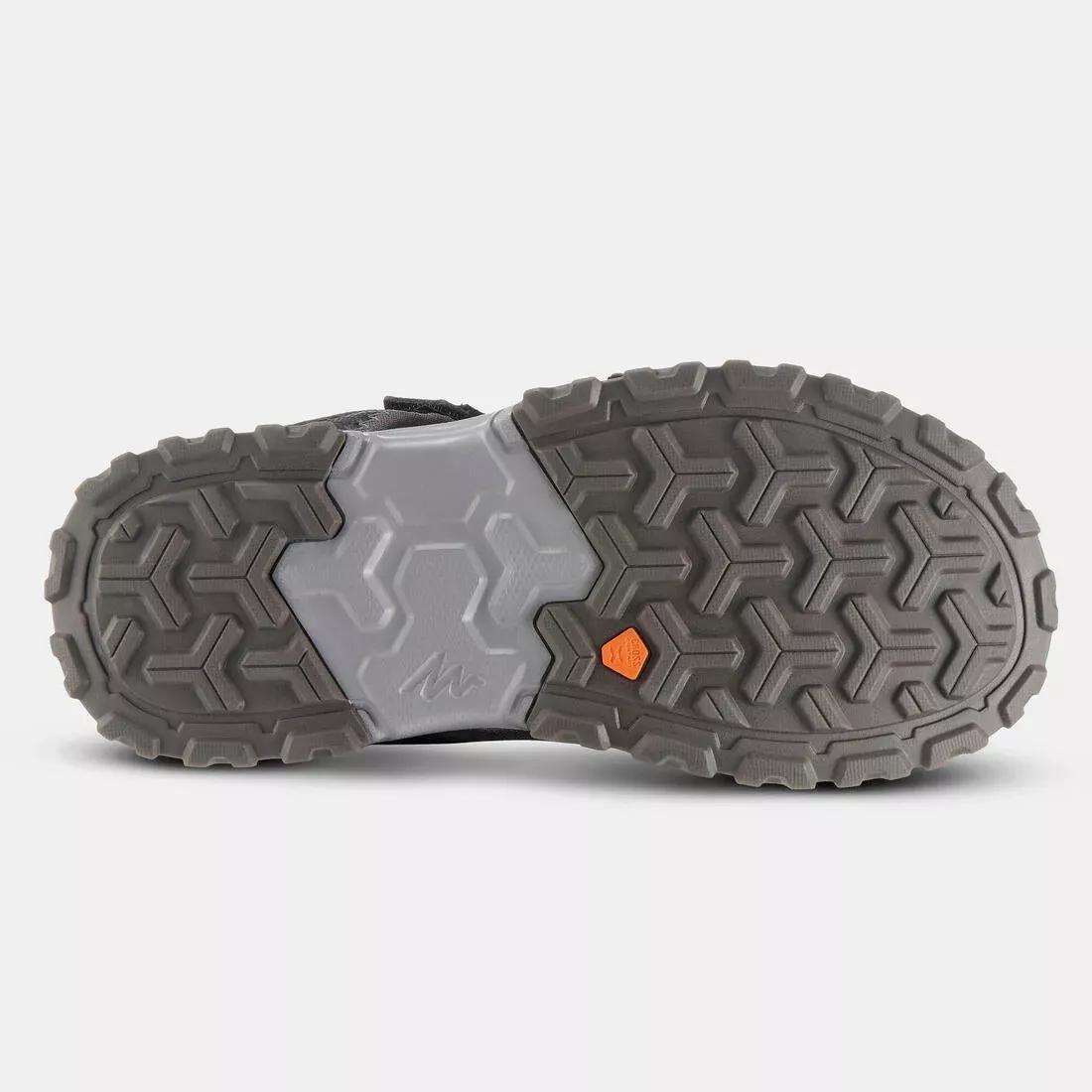 Kids Unisex Hiking Sandals - MH120 TW, Black, No Color, medium