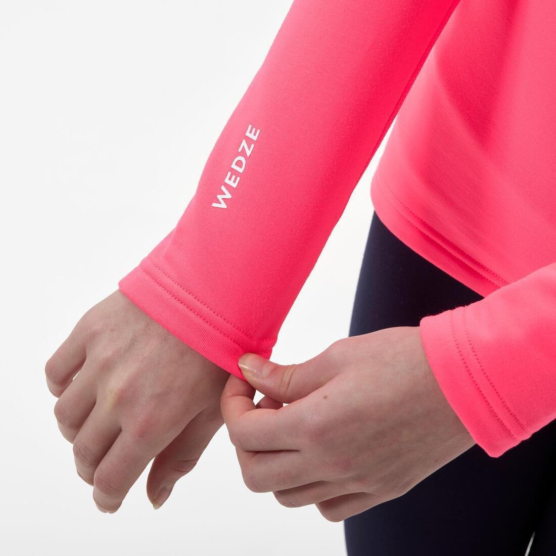 Kids Ski Base Layer Top - Bl500, Orange, , large image number 6