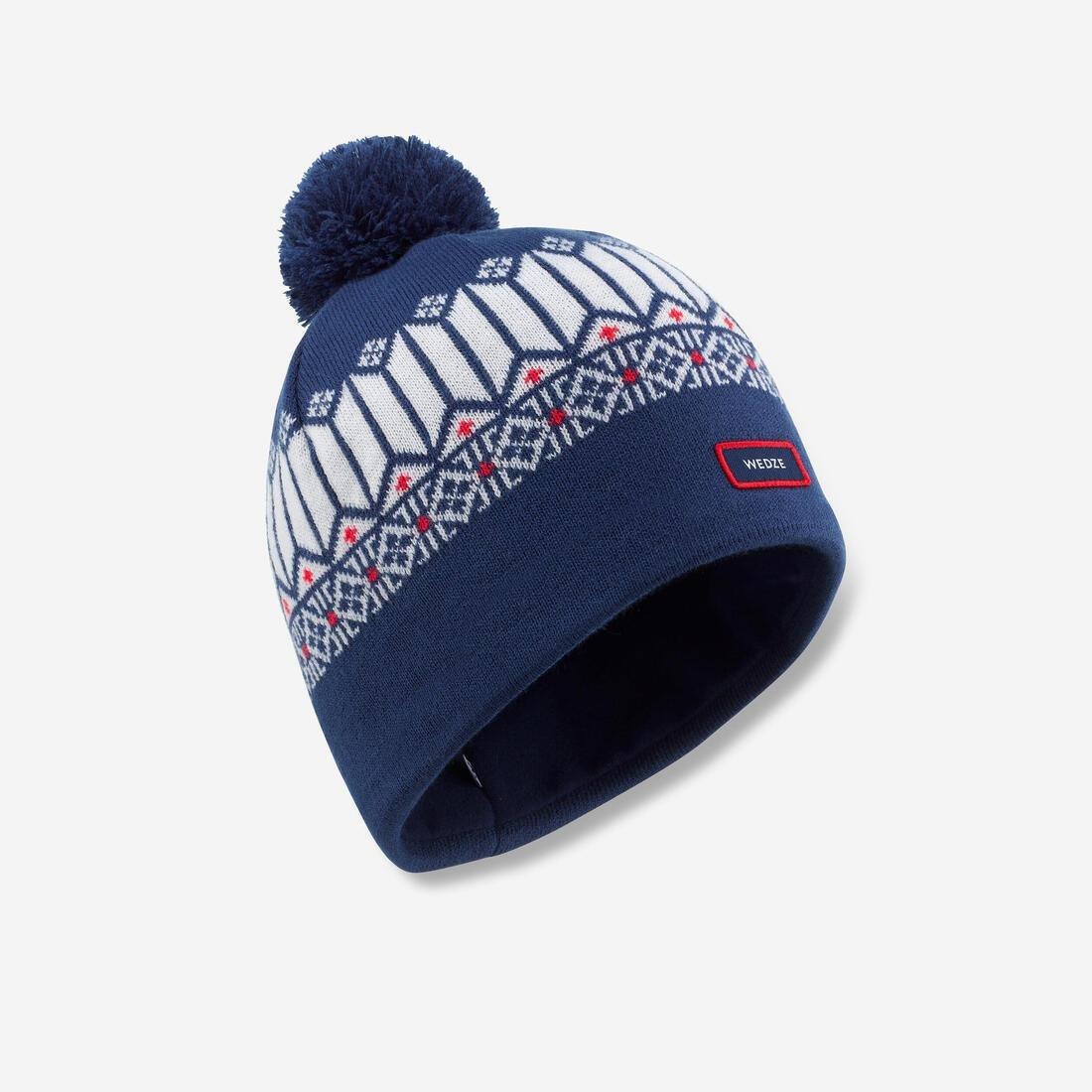 GALAXY BLUE ADULT SKI HAT - JACQUARD, No Color, medium