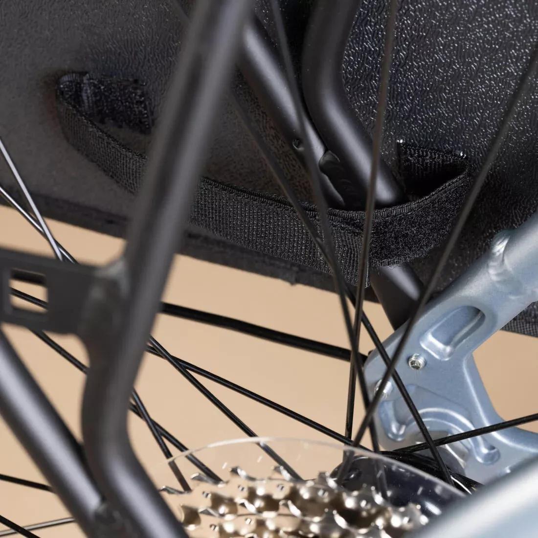 BLACK 100 Pannier Rack Bike Bag 15L, No Color, large image number 4