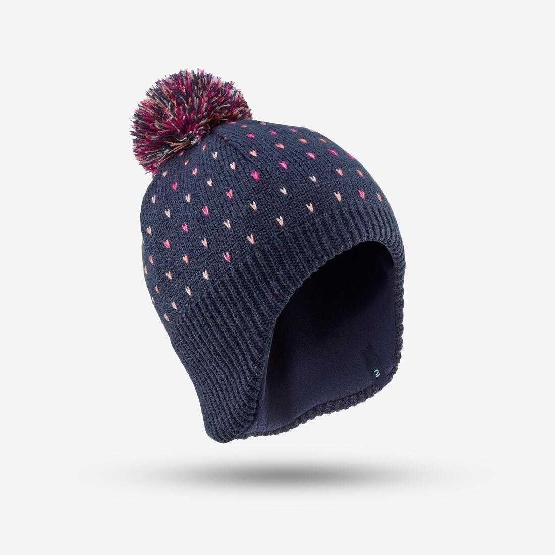 Kids Ski Hat - Flap, Blue, No Color, large image number 0