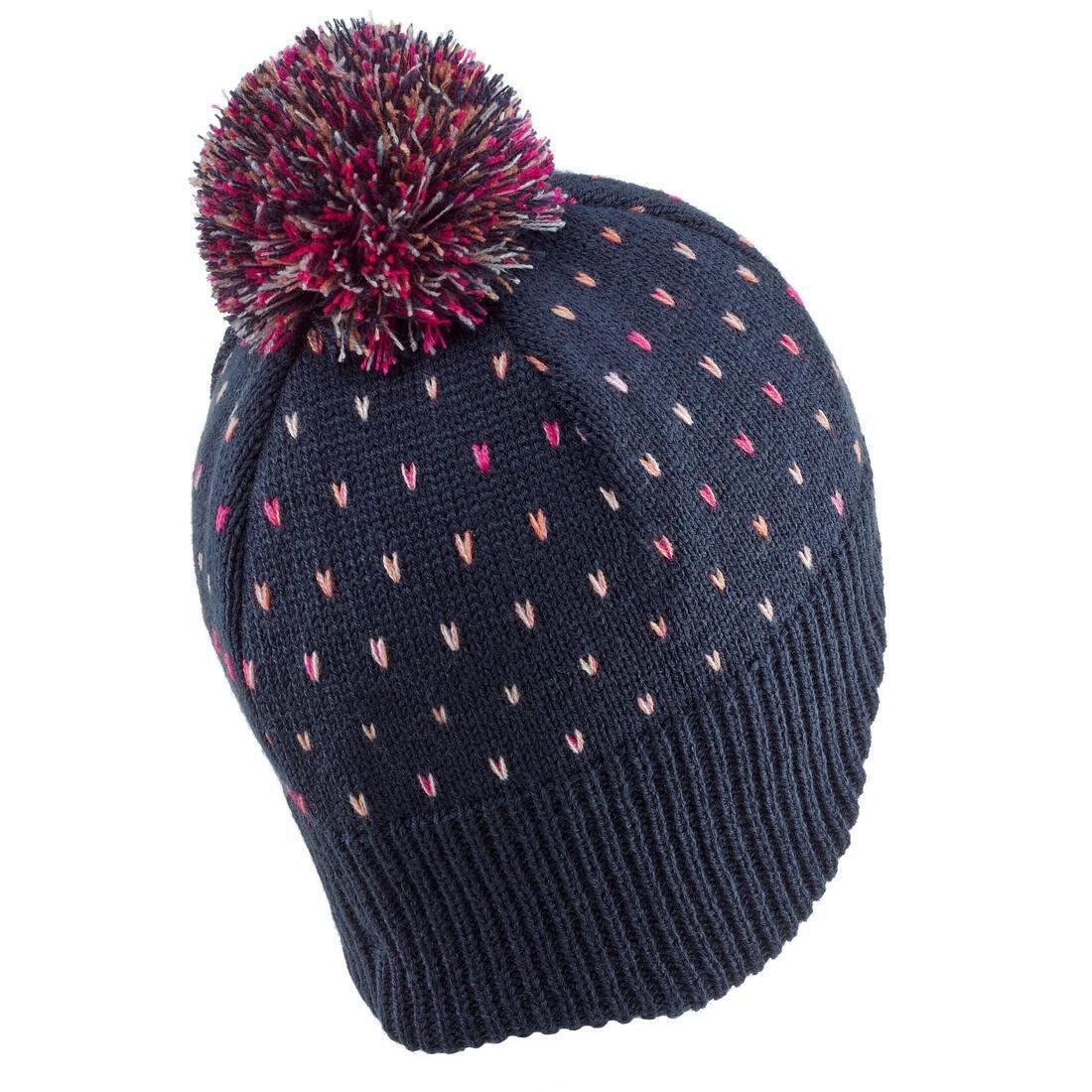 BORDEAUX KIDS' SKI HAT - FLAP, No Color, large image number 6