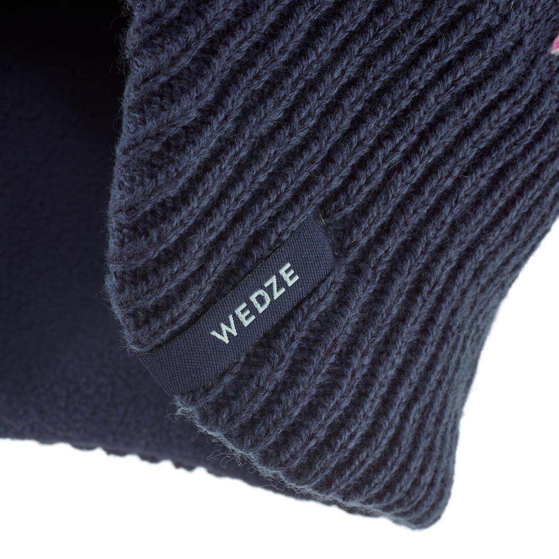 BORDEAUX KIDS' SKI HAT - FLAP, No Color, large image number 7