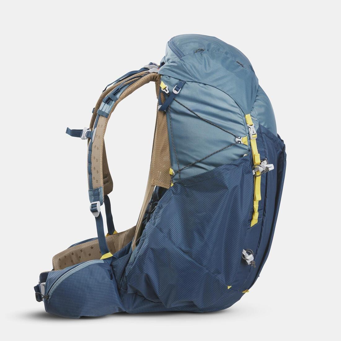 Men Ultralight Trekking Backpack 50+10 L - Mt900 Ul, Blue, No Color, large image number 4