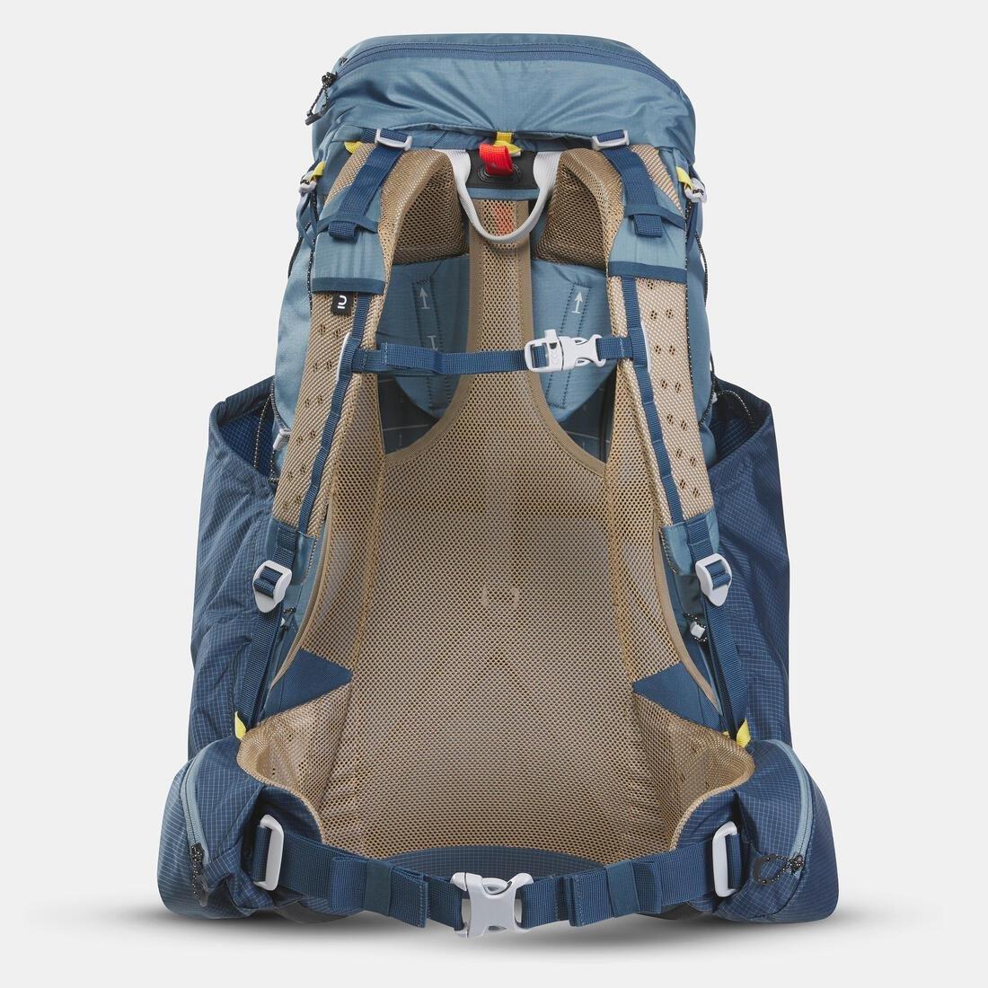 Men Ultralight Trekking Backpack 50+10 L - Mt900 Ul, Blue, No Color, large image number 5