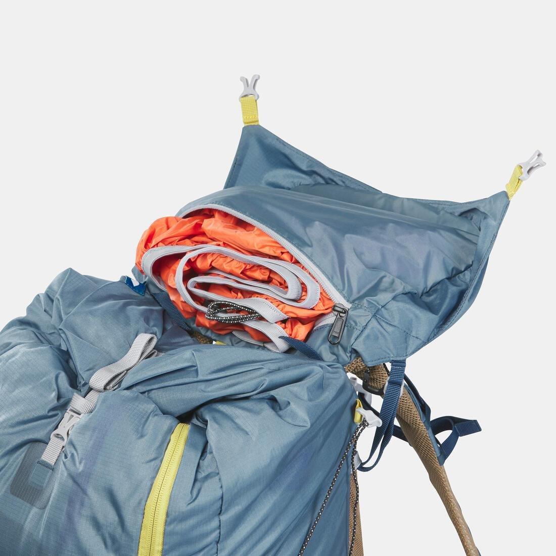 Men Ultralight Trekking Backpack 50+10 L - Mt900 Ul, Blue, No Color, large image number 13