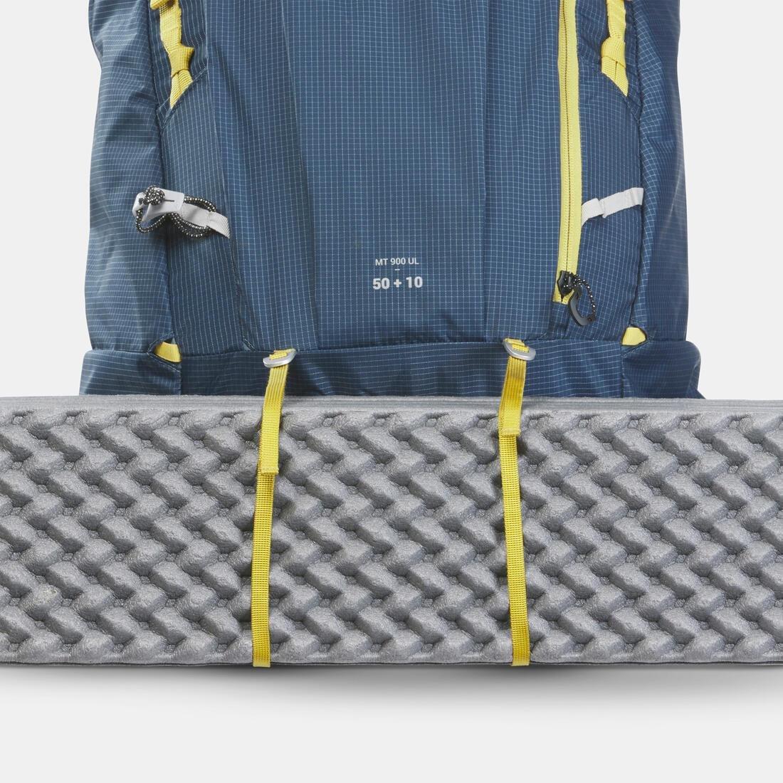 Men Ultralight Trekking Backpack 50+10 L - Mt900 Ul, Blue, No Color, large image number 14