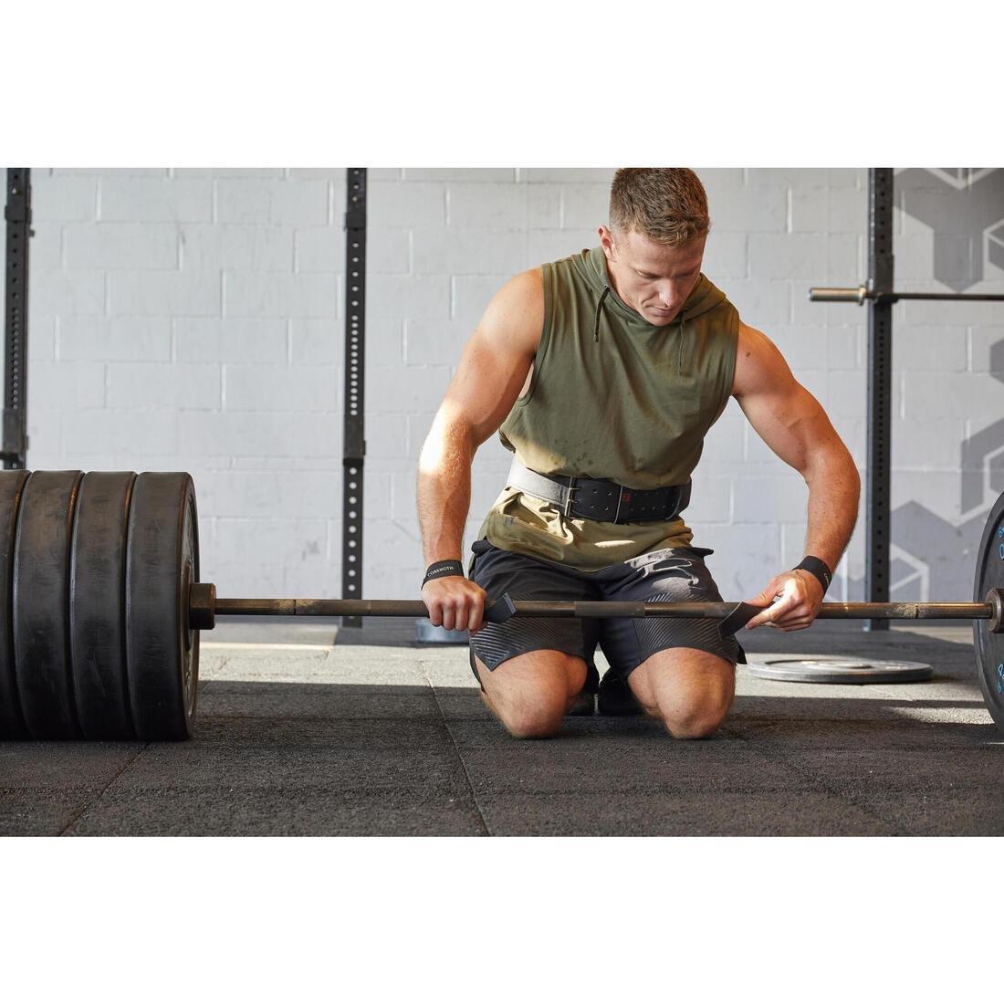 Weight Training Lifting Strap, Black, No Color, large image number 6