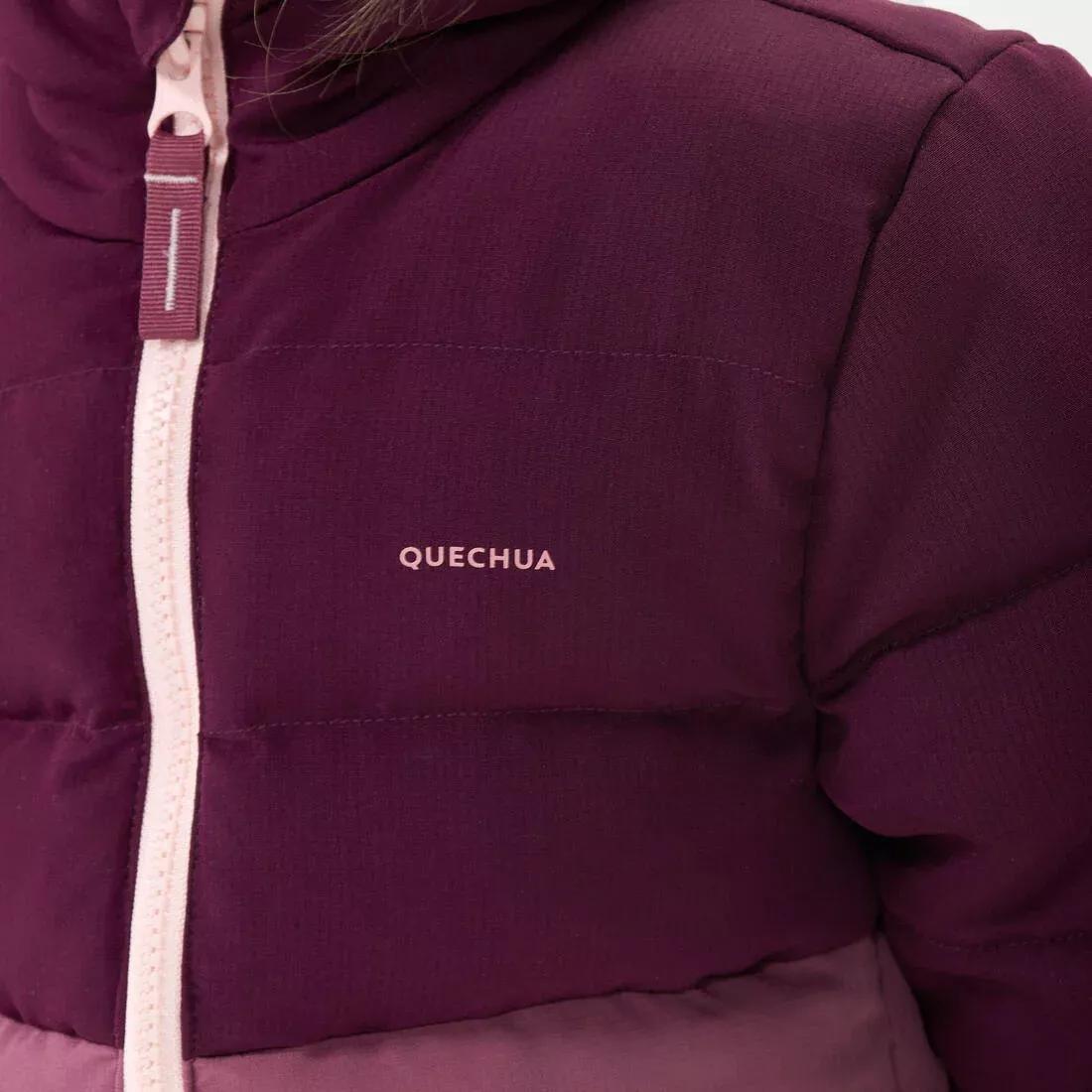 Kids Girls Hiking Padded Jacket, Purple, , large image number 11