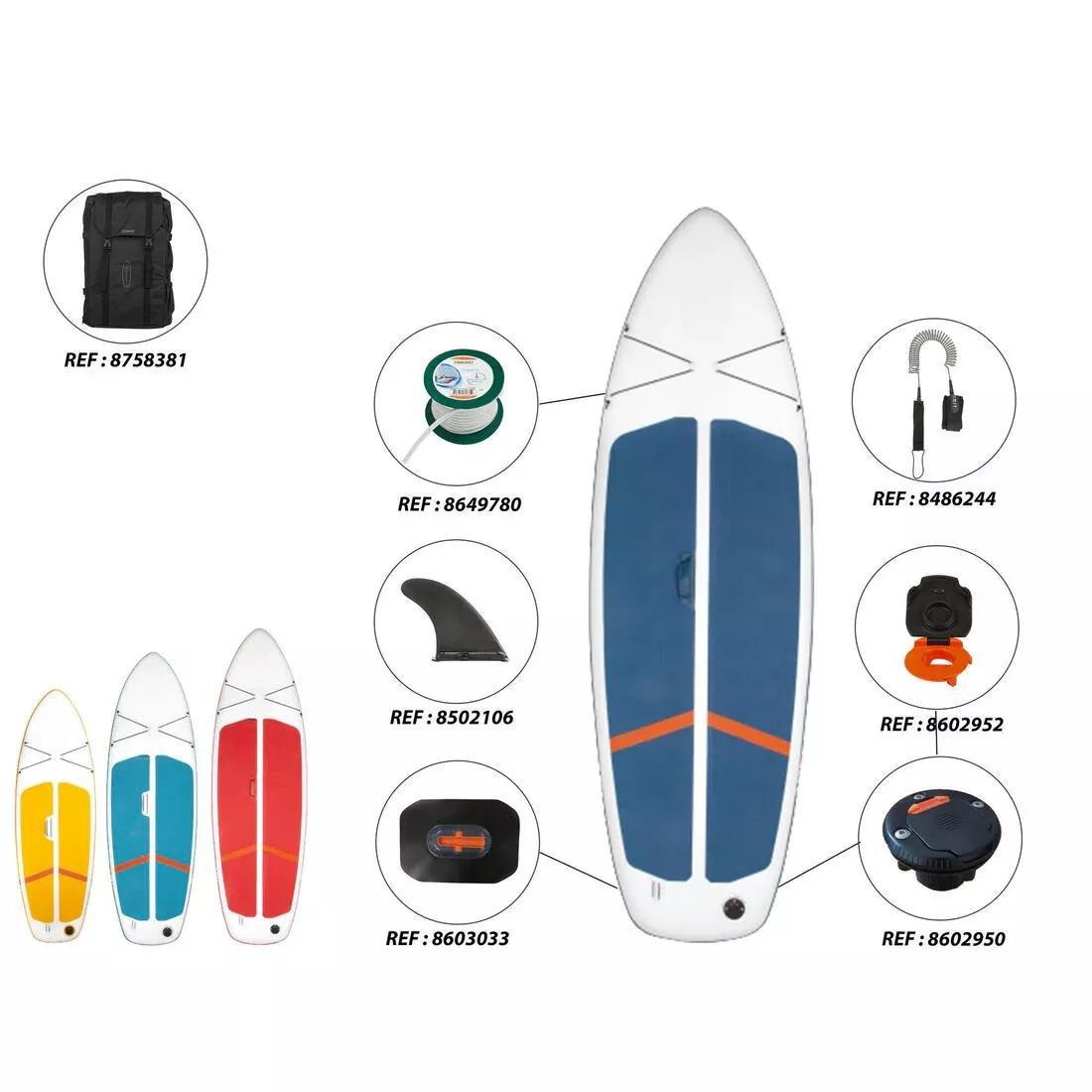 Ultra-compact SUP, peacock blue, No Color, large image number 5