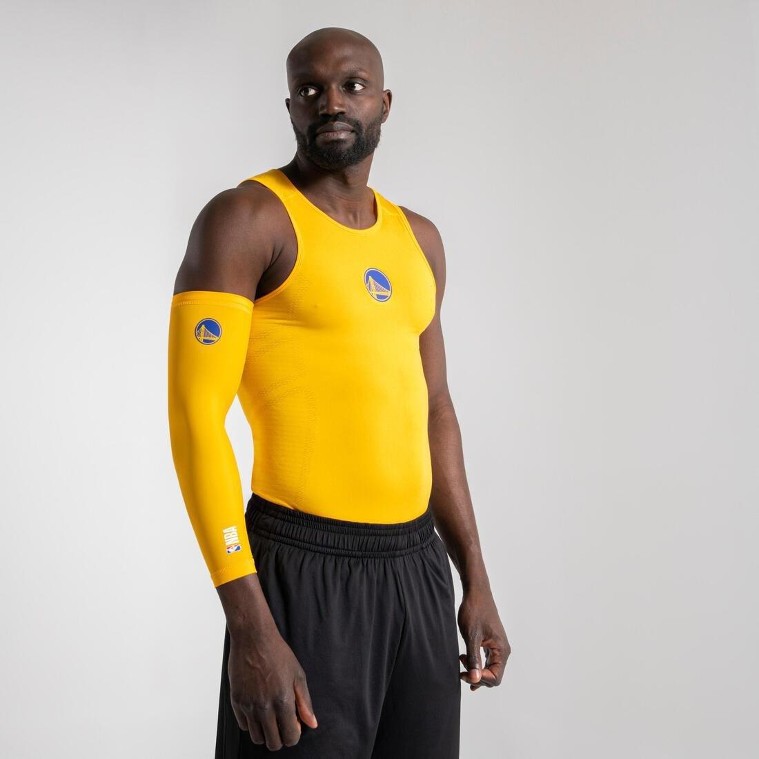 Basketball Elbow Guard E500 Nba Los Angeles Lakers, Sunflower, , large image number 0