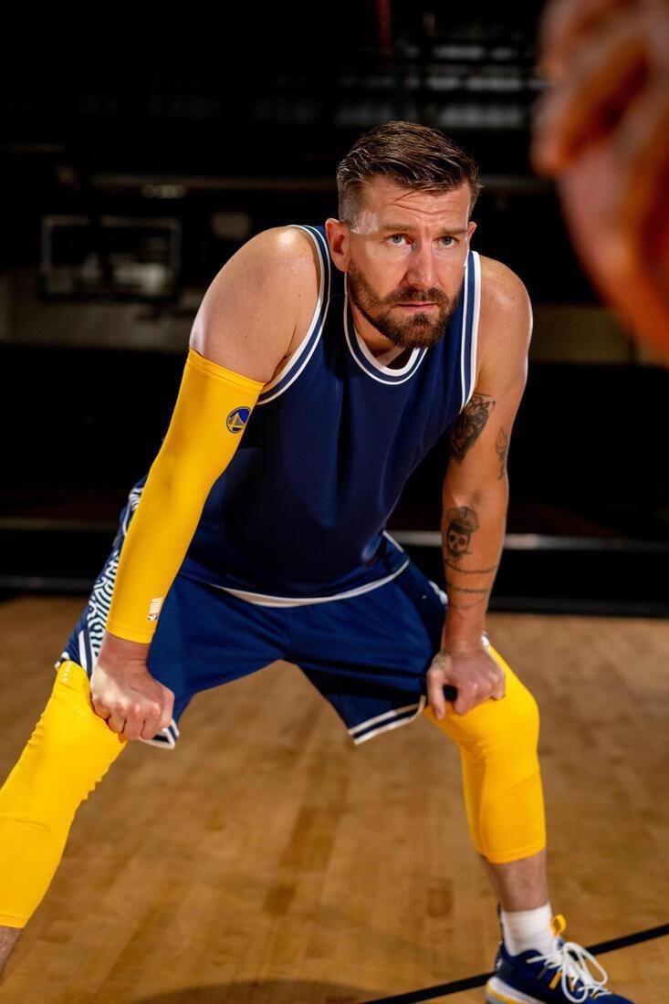 Basketball Elbow Guard E500 Nba Los Angeles Lakers, Sunflower, , large image number 13