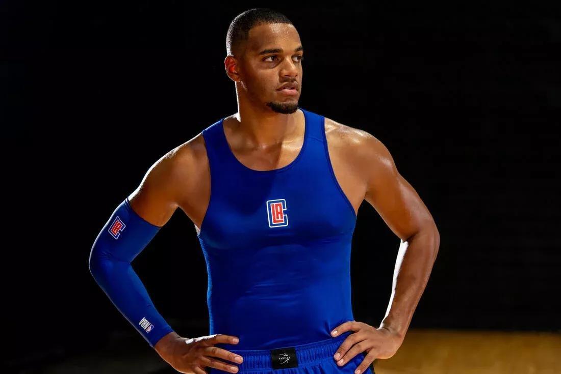 Adult Basketball Arm Sleeve E500 - NBA Los Angeles Lakers, Green, No Color, large image number 9