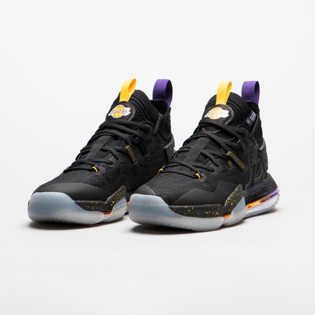 Mid-Rise Basketball Shoes Se900, Black, No Color, medium