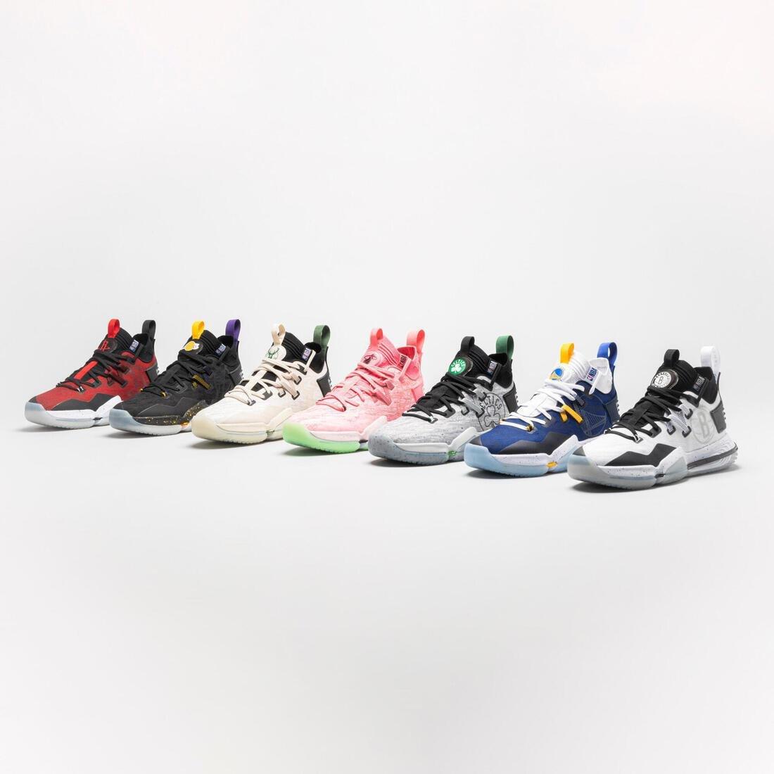 Mid-Rise Basketball Shoes Se900, Black, No Color, large image number 4