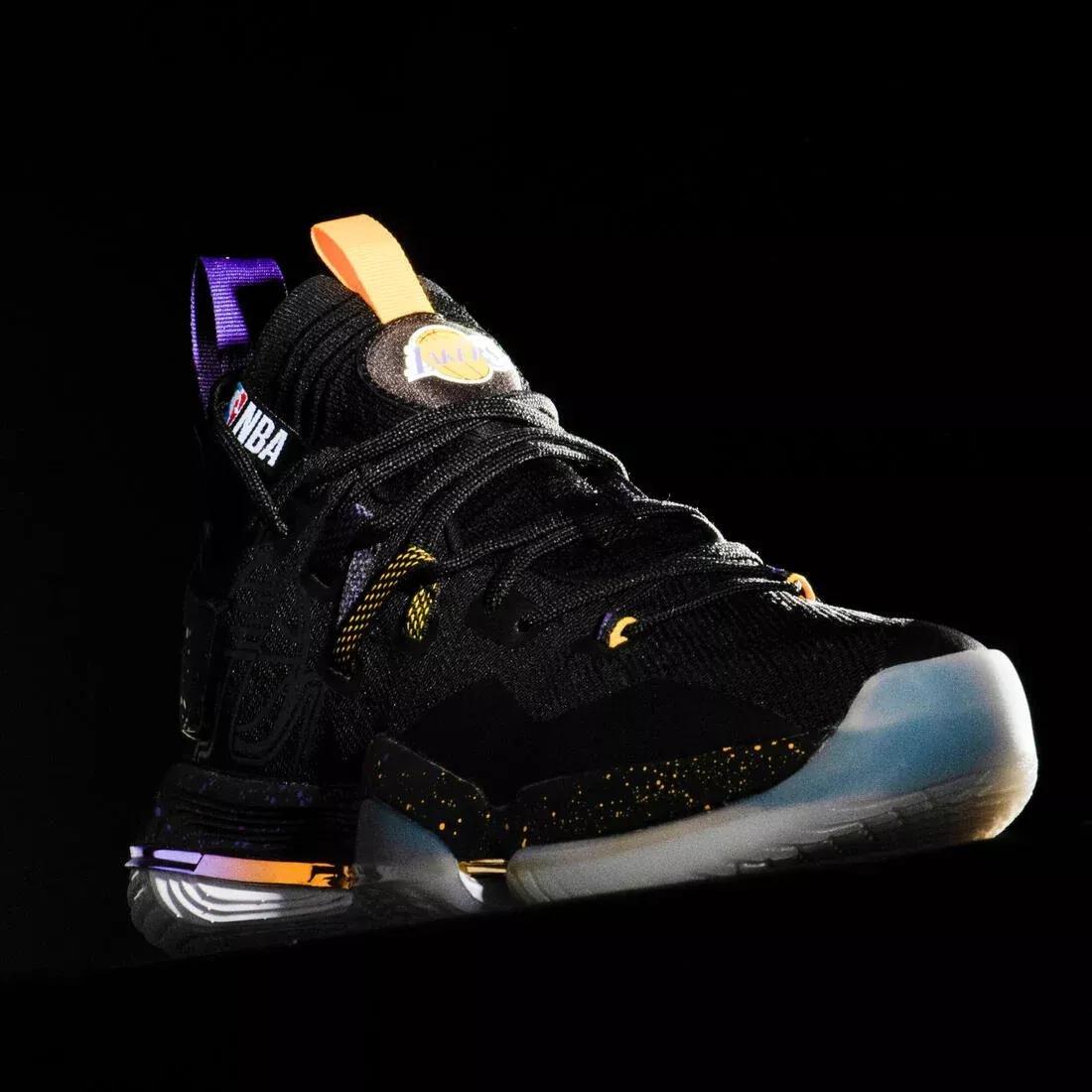 Mid-Rise Basketball Shoes Se900, Black, No Color, large image number 6
