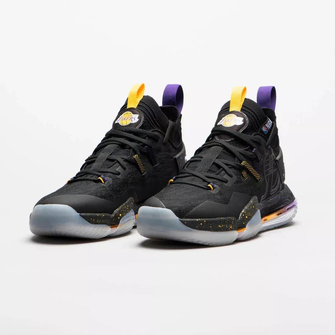 Mid-Rise Basketball Shoes Se900, Black, No Color, large image number 13