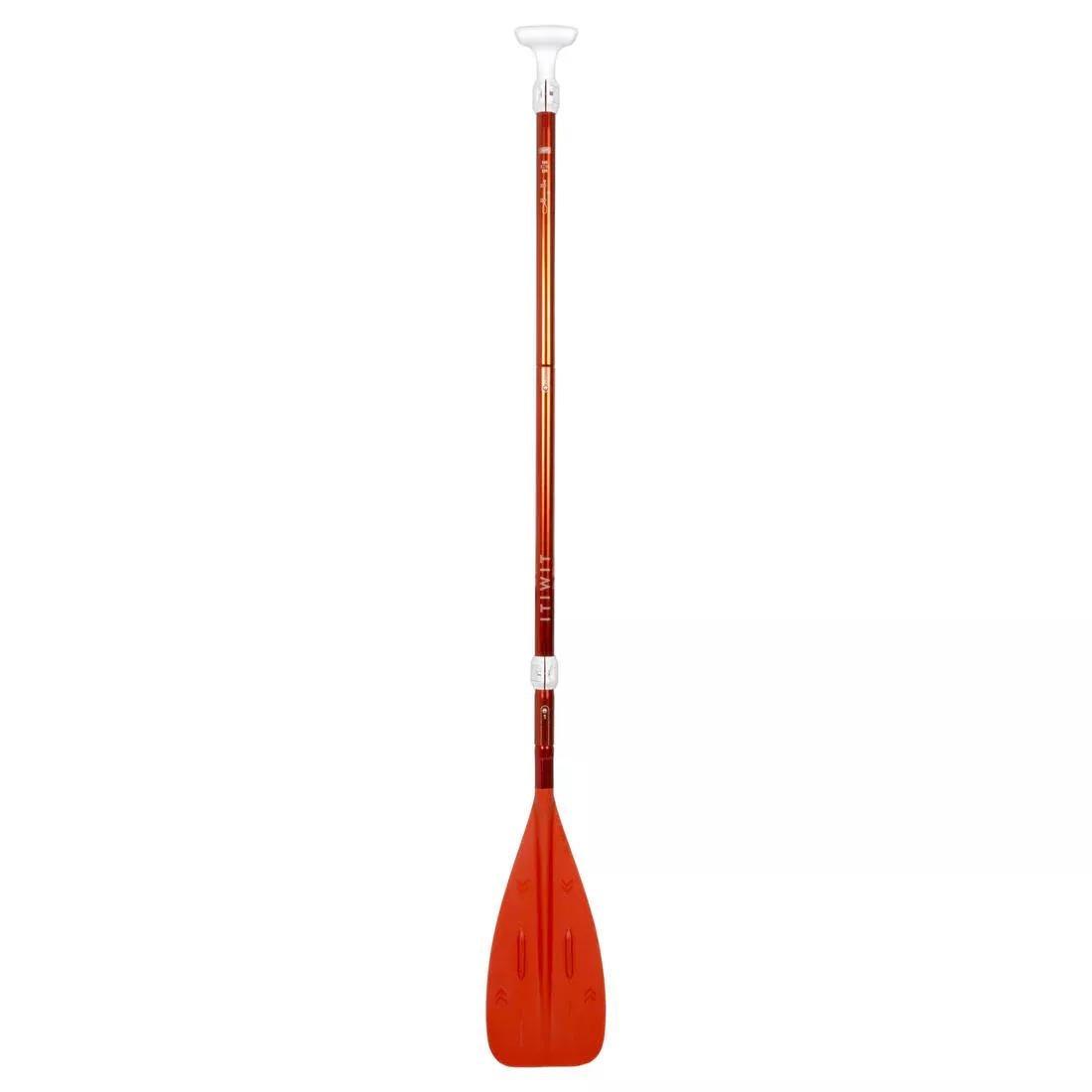 Compact 100 5-Part Sup Paddle - 160-220cm, Orange, No Color, large image number 2