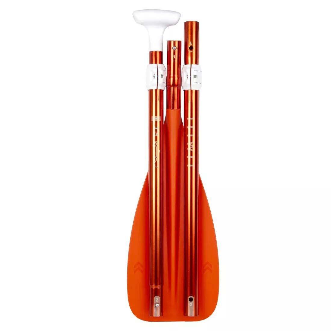 Compact 100 5-Part Sup Paddle - 160-220cm, Orange, No Color, large image number 7