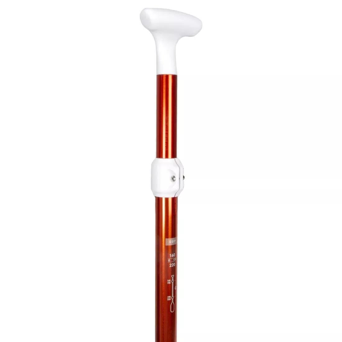 Compact 100 5-Part Sup Paddle - 160-220cm, Orange, No Color, large image number 9