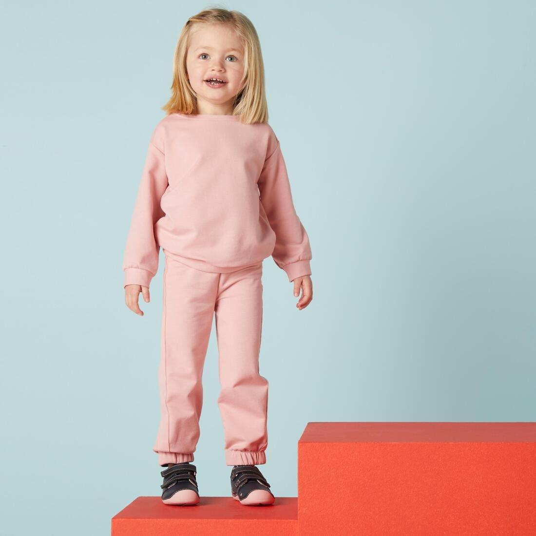 Kids Basic Tracksuit, Pink, , medium