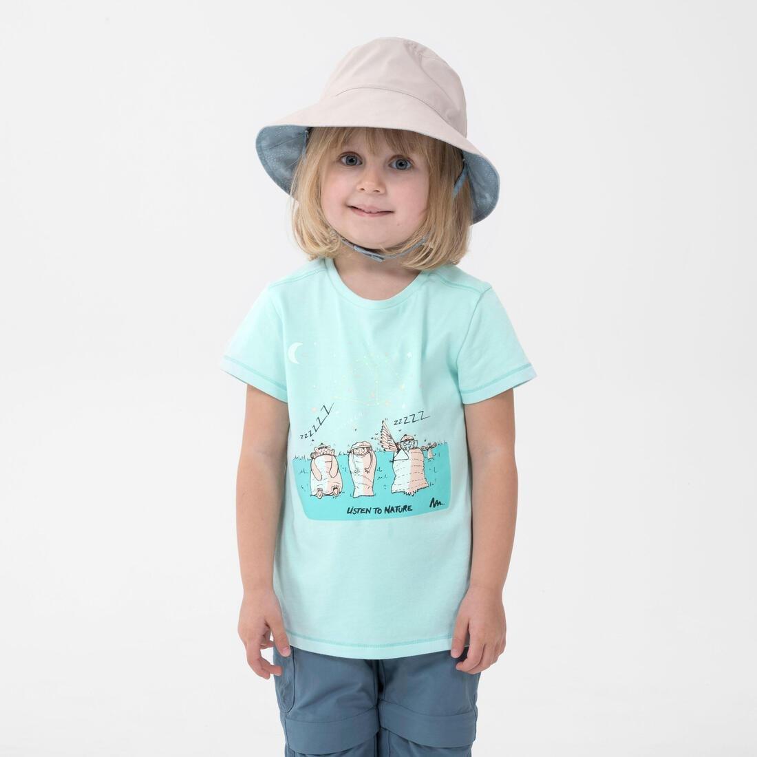 Kids Unisex Anti-Uv Hat - Mh100,, , large image number 2