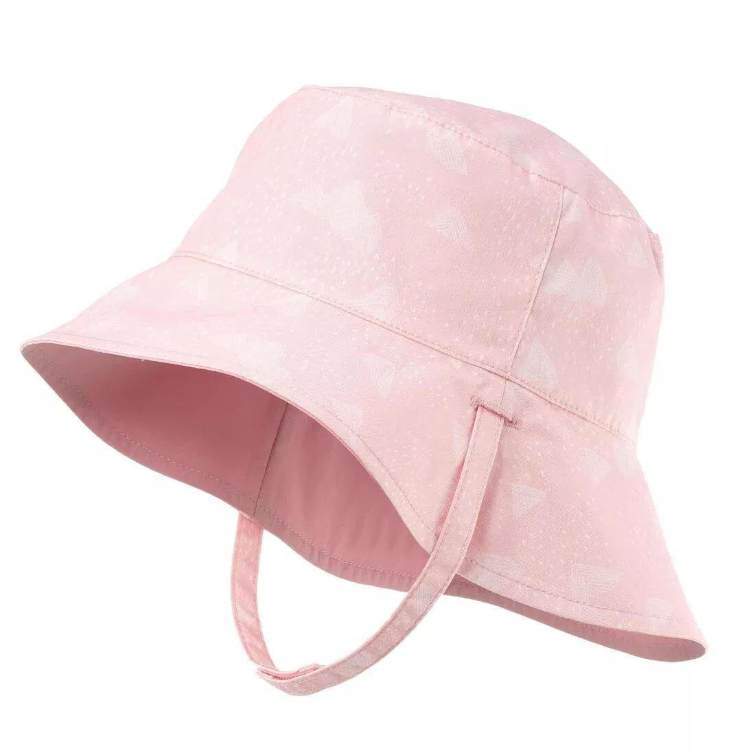 OLD PINK Kids' Anti-UV Hat MH100, , large image number 8
