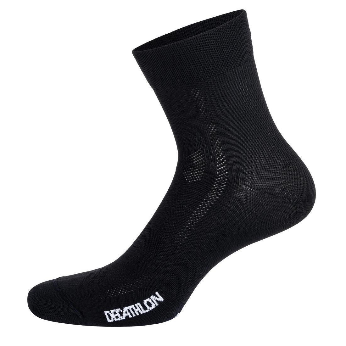 Roadr 500 Cycling Socks, Black, No Color, large image number 14
