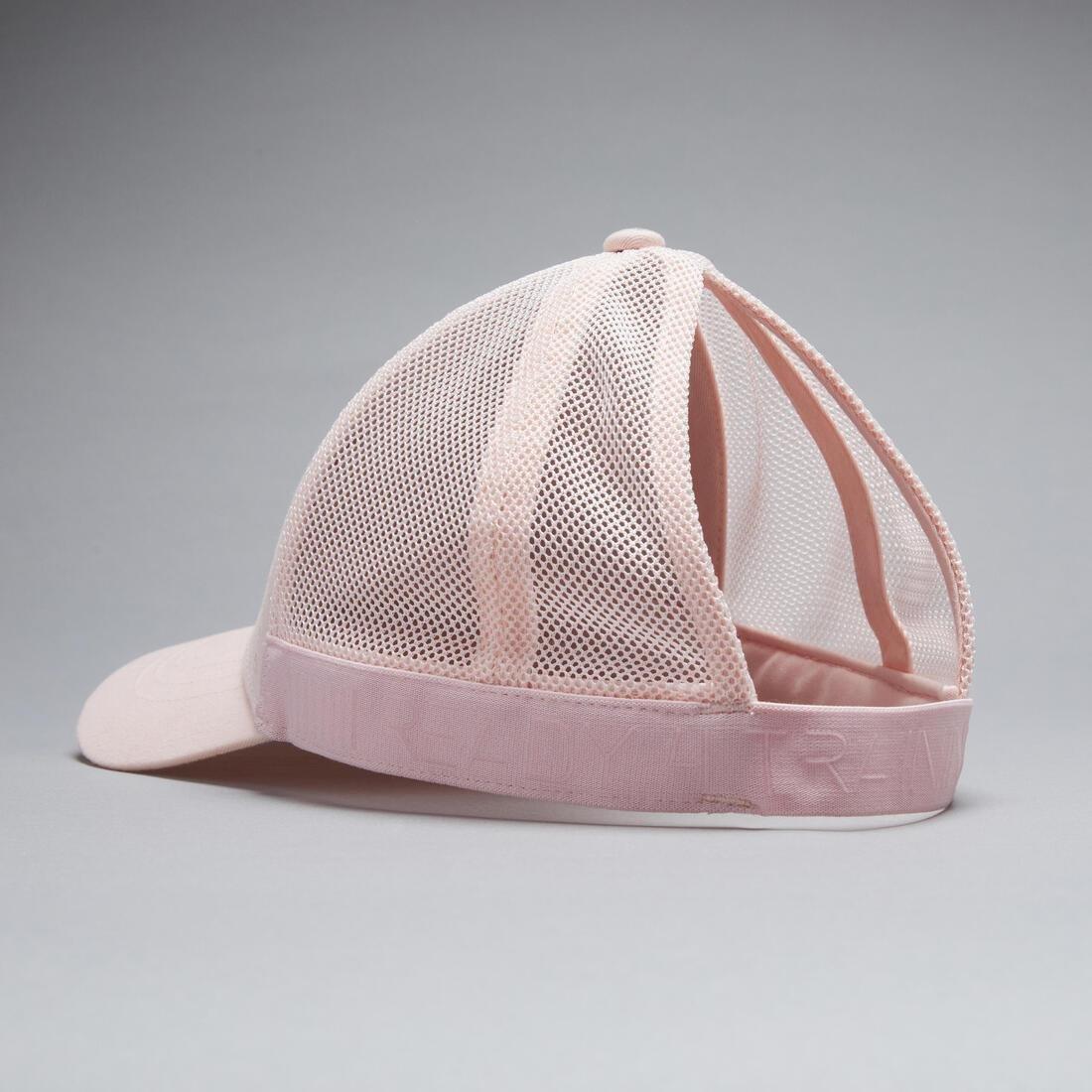 Cardio Fitness Training Cap 500, Desert Rose, No Color, large image number 5