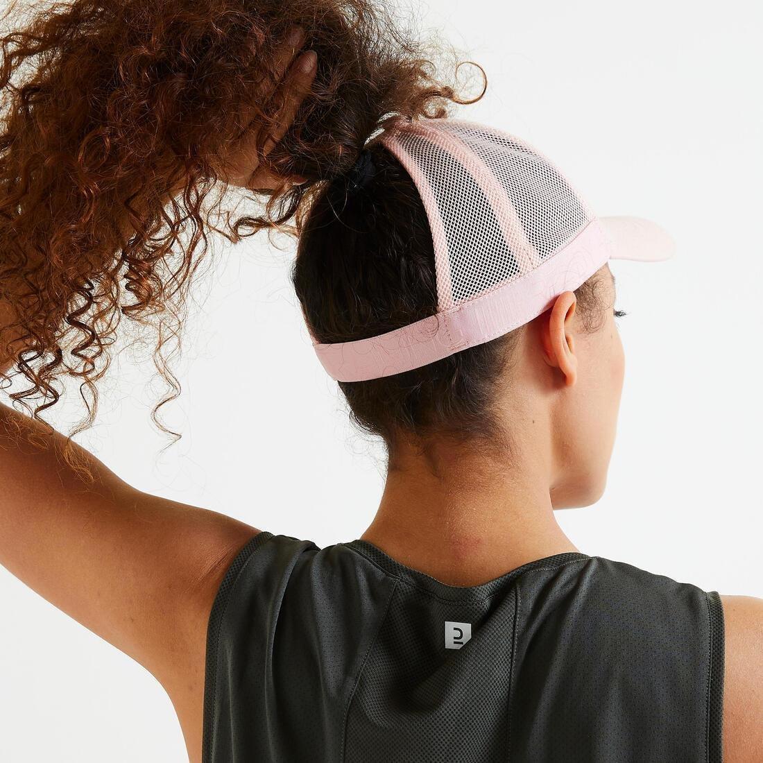 DOMYOS - Cardio Fitness Training Cap 500, Desert Rose